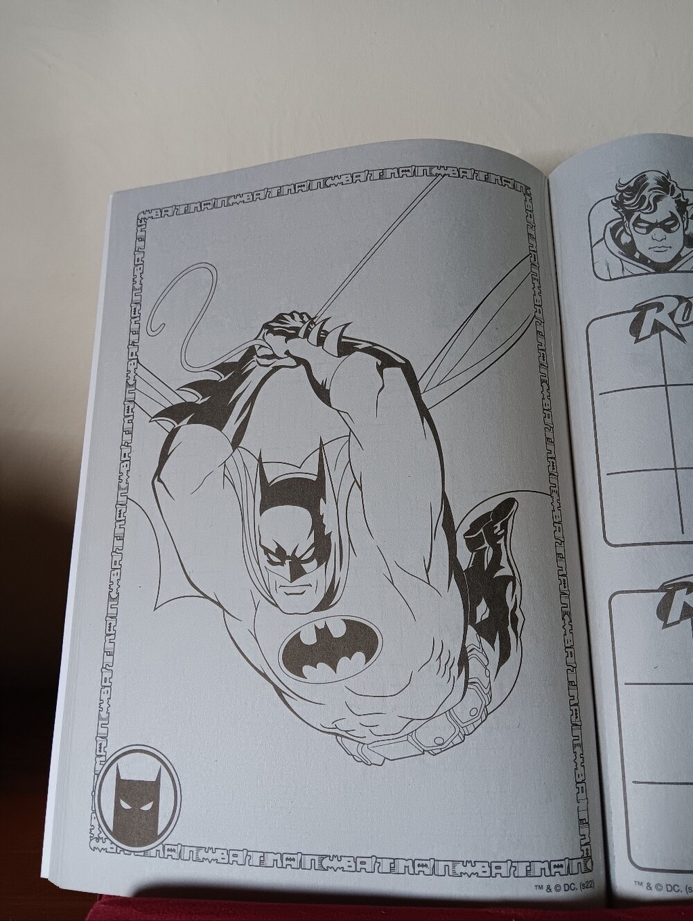 BAT-MAN Coloring Book Bundle - Picture 10 of 16